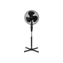 Mesko MS 7311 must põrandaventilaator läbimõõt 40 cm 3 kiirust ostsillatsioon 45 W