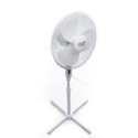 Adler AD 7305 valge põrandaventilaator läbimõõt 40 cm 3 kiirust ostsillatsioon 45 W