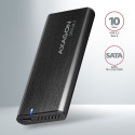 AXAGON EEM2-SBC external Gehause fur M.2 SSDs USB-C 3.2 Gen 2 - schwarz