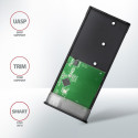 AXAGON EEM2-SBC external Gehause fur M.2 SSDs USB-C 3.2 Gen 2 - schwarz