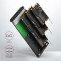 AXAGON EEM2-SBC external Gehause fur M.2 SSDs USB-C 3.2 Gen 2 - schwarz