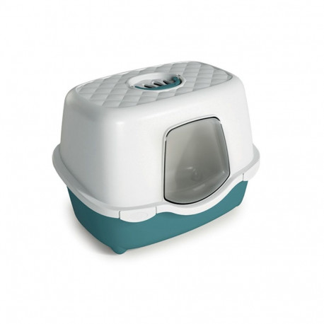 Cat toilet Tres Chic Indoor Filter 56x39x39cm white|green