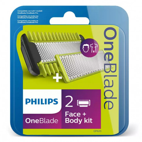 Philips QP620/50 OneBlade Face and Body Replacement Kit