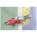 DUOPOWER dowels with O-shaped hook 10x50, 2 pcs.