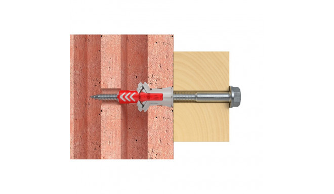 Two-component dowel with screw 10x50 mm, 4 pcs.