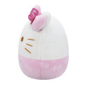 Squishmallows Hello Kitty W21 pehme mänguasi reljeefsete lipsudega, 20 cm