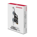 Axagon PCIe 2.0 x1 controller - 2x DB9 serial port (PCEA-S2N)