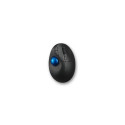 Kensington ProFit Ergo TB450 juhtmevaba hiir, RF juhtmevaba + Bluetooth, 1600 DPI, must/sinine