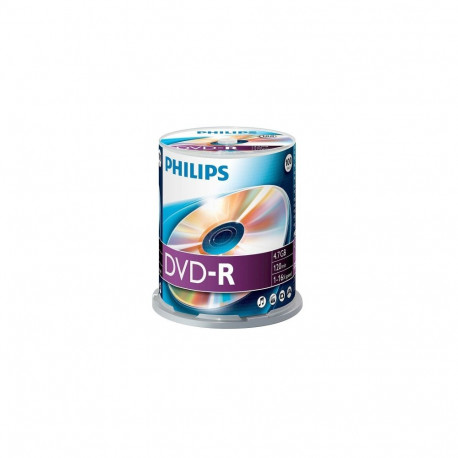 Philips DVD-R 4.7GB cake box 100