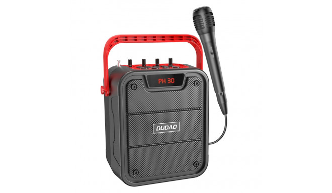 Dudao Y15s juhtmevaba kõlar 10W | 4800mAh | mikrofon karaoke must