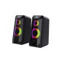HAVIT SK202 Computer speakers 2.0 RGB (black)