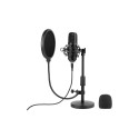 Tracer Studio Pro USB microphone for gaming | podcast | streams + Holder, Pop filter