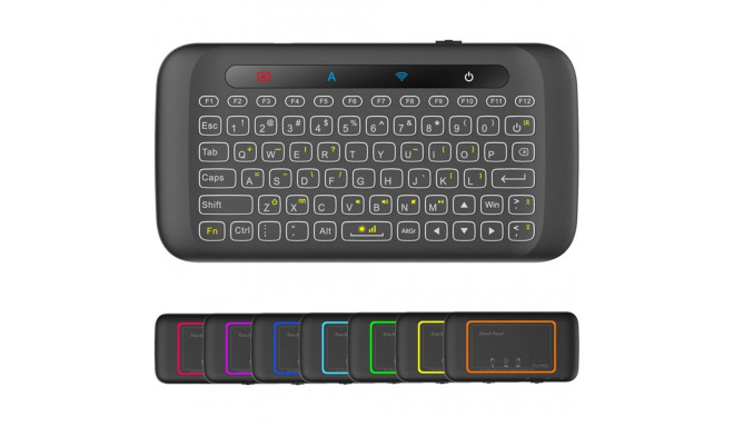 Fusion H20 mini juhtmevaba klaviatuur + puuteplaat PC | PS4 | XBOX | nutiteler | Android must