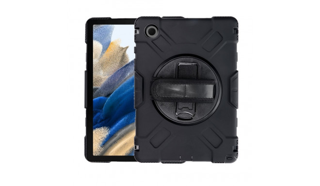 Fusion 360 Rotation tahvelarvuti ümbris pöörleva hoidjaga Samsung X200 Galaxy Tab A8 2021 10,5" must
