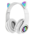 Goodbuy Paws wireless headsets for kids | bluetooth 5.0 | white