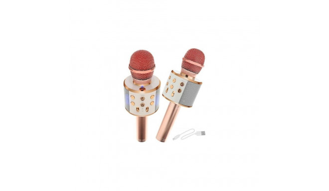 Goodbuy karaoke mikrofon integreeritud kõlariga bluetooth | 3W | aux | häälemodulaator | USB | Micro
