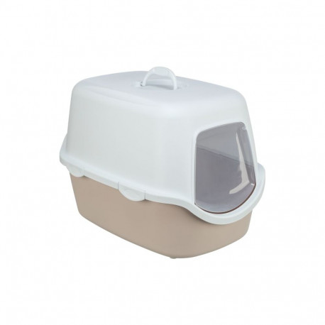 Closed cat litter tray - Trixie Vico cat litter tray, with hood, 40 × 40 × 56 cm