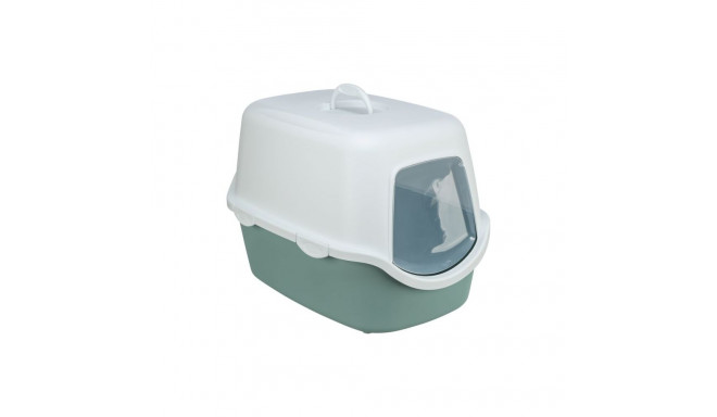 Closed cat litter tray - Trixie Vico cat litter tray, with hood, 40 × 40 × 56 cm