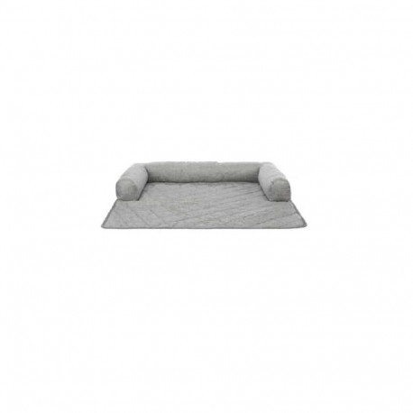 Animal protection mat: Trixie Nero furniture protector bed, square, 52 × 75 cm, light grey