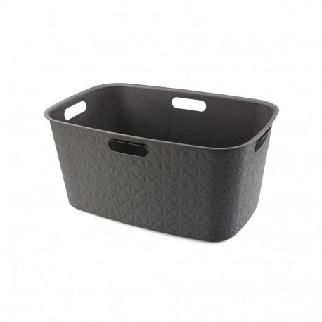 pesukorv Softex 45L 57x37x27cm tumehall