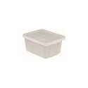 Essentials 26L box with lid 34x44x27cm transparent 3253920755001