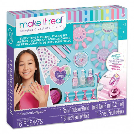MAKE IT REAL DIY nail styling set