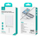 Powerbank USAMS XM Series CD219 10000mAh magnetiline juhtmevaba roosa