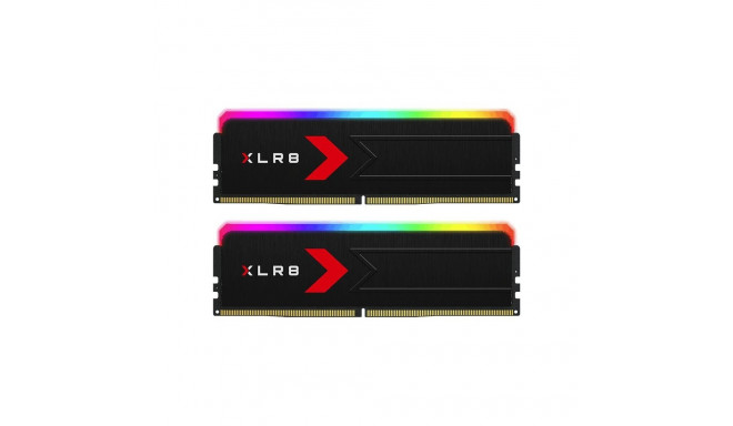 PNY XLR8 RGB mälu, DDR5, 32GB, 6400MHz, CL36 (MD32GK2D5640036XRGB)