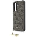 Case Guess 4G Charms Collection Samsung Galaxy A56 pruun