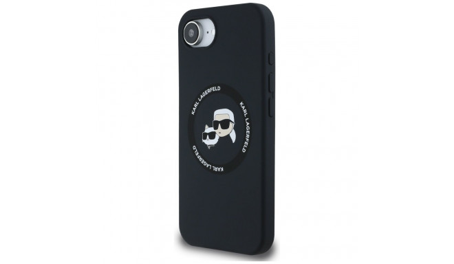 Case Karl Lagerfeld silikoon Karl&Choupette pead MagSafe iPhone 16e must