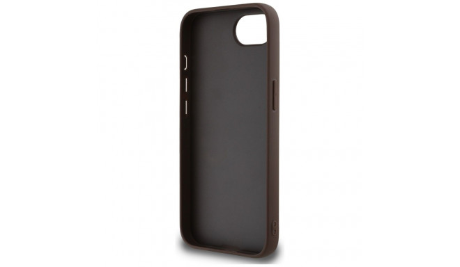 Case Guess 4G Big Logo for iPhone 16e pruun