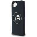 Case Karl Lagerfeld silikoon Karl&Choupette pead MagSafe iPhone 16e must