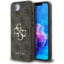 Case Guess 4G Big Logo for iPhone 16e pruun