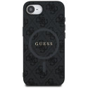 Case Guess 4G Ring Classic Logo MagSafe for iPhone 16e must
