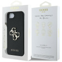 Guess Grained Big 4G Logo Small Classic Logo ümbris iPhone 16e must