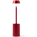 led-lugemislamp Lexon Mimi tumepunane