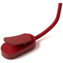 led-lugemislamp Lexon Mimi tumepunane