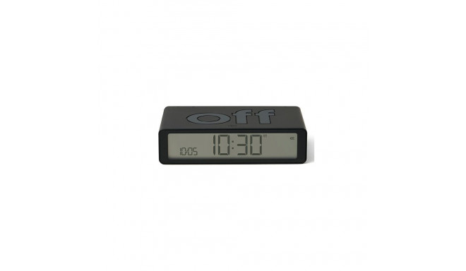 Lexon Flip Classic Two-sided Alarm Clock black LR157N0