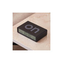 Lexon Flip Classic Two-sided Alarm Clock black LR157N0
