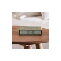 Lexon Flip Classic kahepoolne äratuskell khaki LR157K9