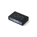 Lexon Flip Classic Two-sided Alarm Clock black LR157N0