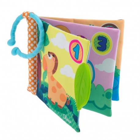 CHICCO fabric book 1-2-3