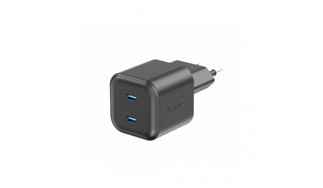 Swissten GaN PD 2x USB-C toiteadapter 20W