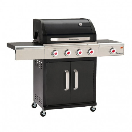 Landmann Triton 4.1 PTS must (12962) gaasiaia grill 15 kW 65 cm x 44 cm
