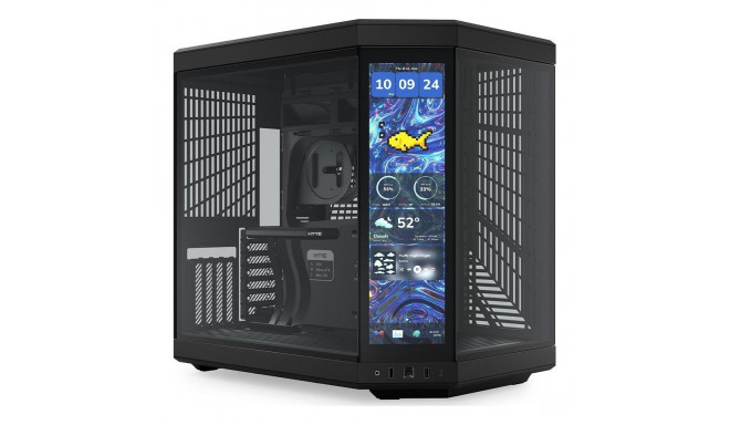 Hyte Y70 Touch Infinite Pitch Black Case (CS-HYTE-Y70TTI-BB)