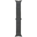 Strap Audi Logo Synthetic Leather Magnetic Ring for Apple Watch 44/45/46/49mm black