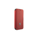 Ferrari FEOGOFLBKP12LRE iPhone 12 ProMax 6.7" red book Off Track Perforated