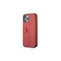 Ferrari FEOGOFLBKP12LRE iPhone 12 ProMax 6.7" red book Off Track Perforated