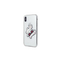 Karl Lagerfeld KLHCI65CFHE iPhone Xs Maxhardcase transparent Choupette Fun