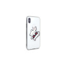 Karl Lagerfeld KLHCI65CFHE iPhone Xs Maxhardcase transparent Choupette Fun